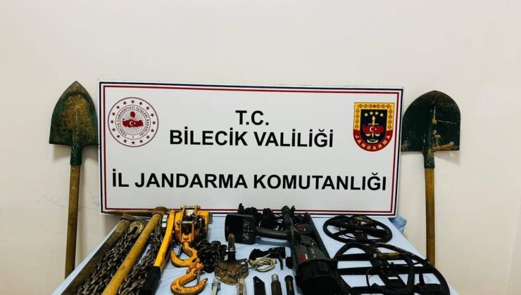 Bilecik’te Kaçak Kazı Operasyonu: 5 Şüpheli Suçüstü Yakalandı!