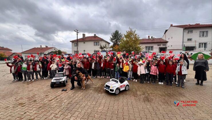 Bilecik Jandarmadan Miniklere Güvenlik ve Trafik Eğitimi