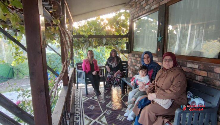 KADIN BAŞKANDAN KADIN MUHTARLARA ANLAMLI ZİYARET