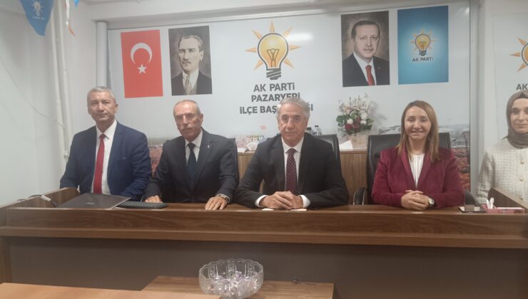 AK Partili  Mücahit Yanılmaz’dan Pazaryeri’nde Hizmet Belediyeciliği Vurgusu