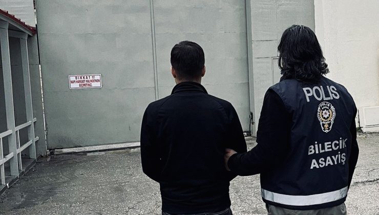 Bilecik’te aranan dolandırıcı kıskıvrak yakalandı