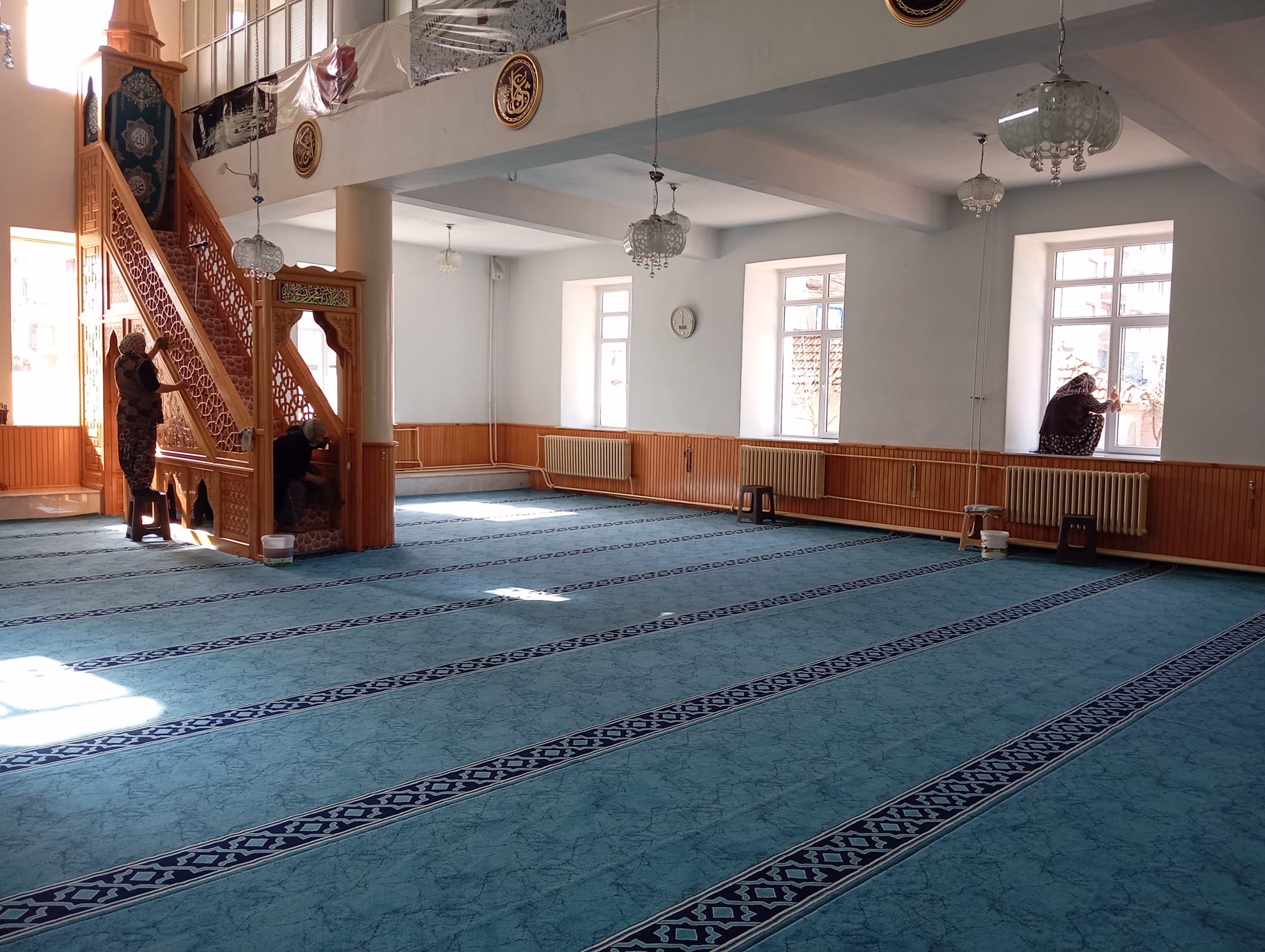 Pazaryeri’nde Camiler Ramazan’a Hazırlandı