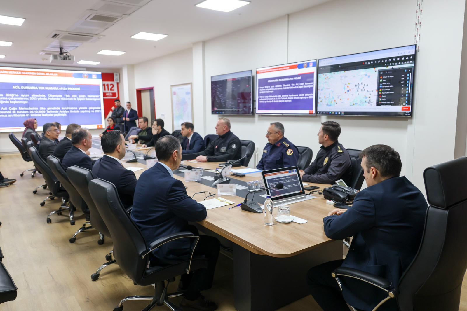 Bilecik’te  112 Acil Çağrı Hizmetleri Masaya Yatırıldı