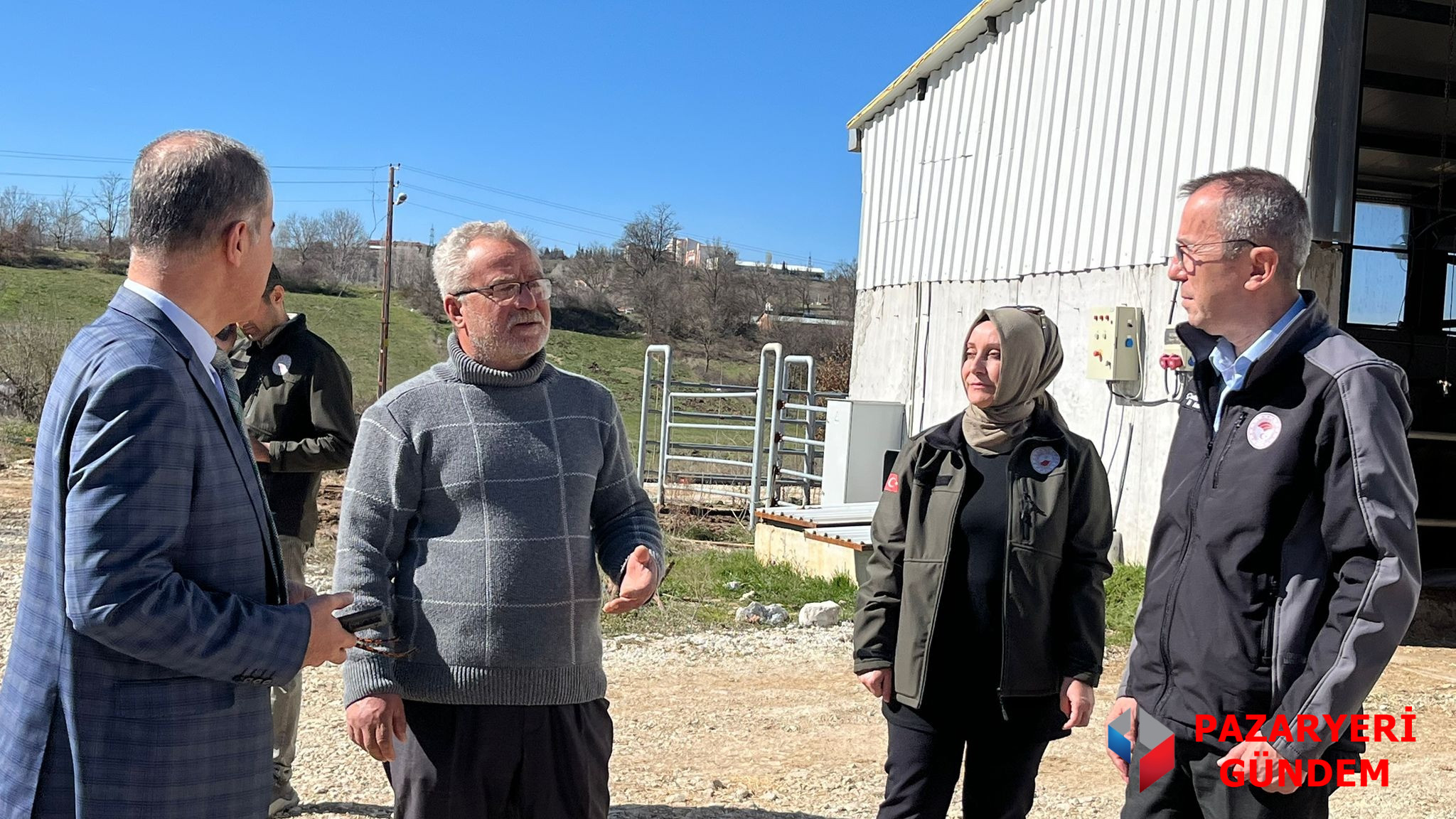 Tarım ve Orman’dan Pazaryeri’nde Tarım ve Hayvancılık Mesaisi
