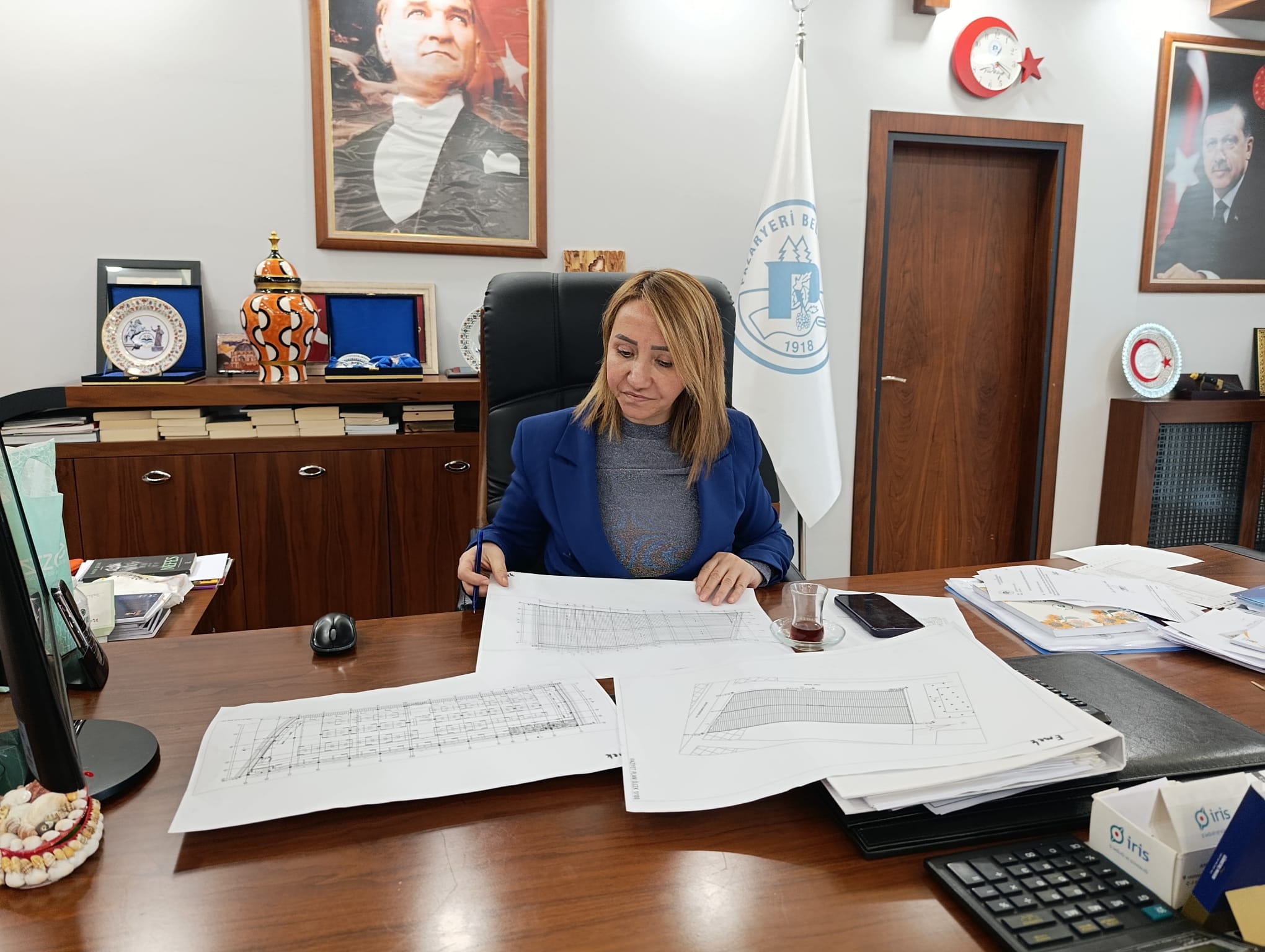 Başkan Tekin Kapalı Pazaryeri’nin yapılacağı bölgeyi açıkladı