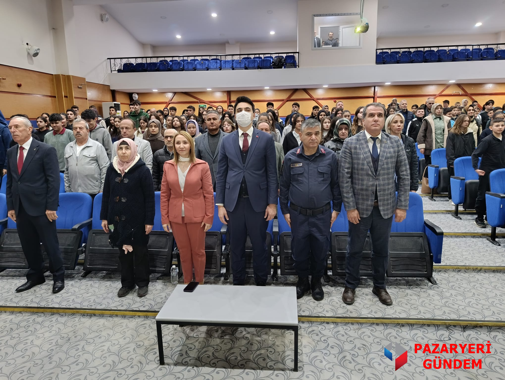 Pazaryeri’nde İstiklal Marşı’nın Kabulünün 105. Yılı Coşkuyla Anıldı