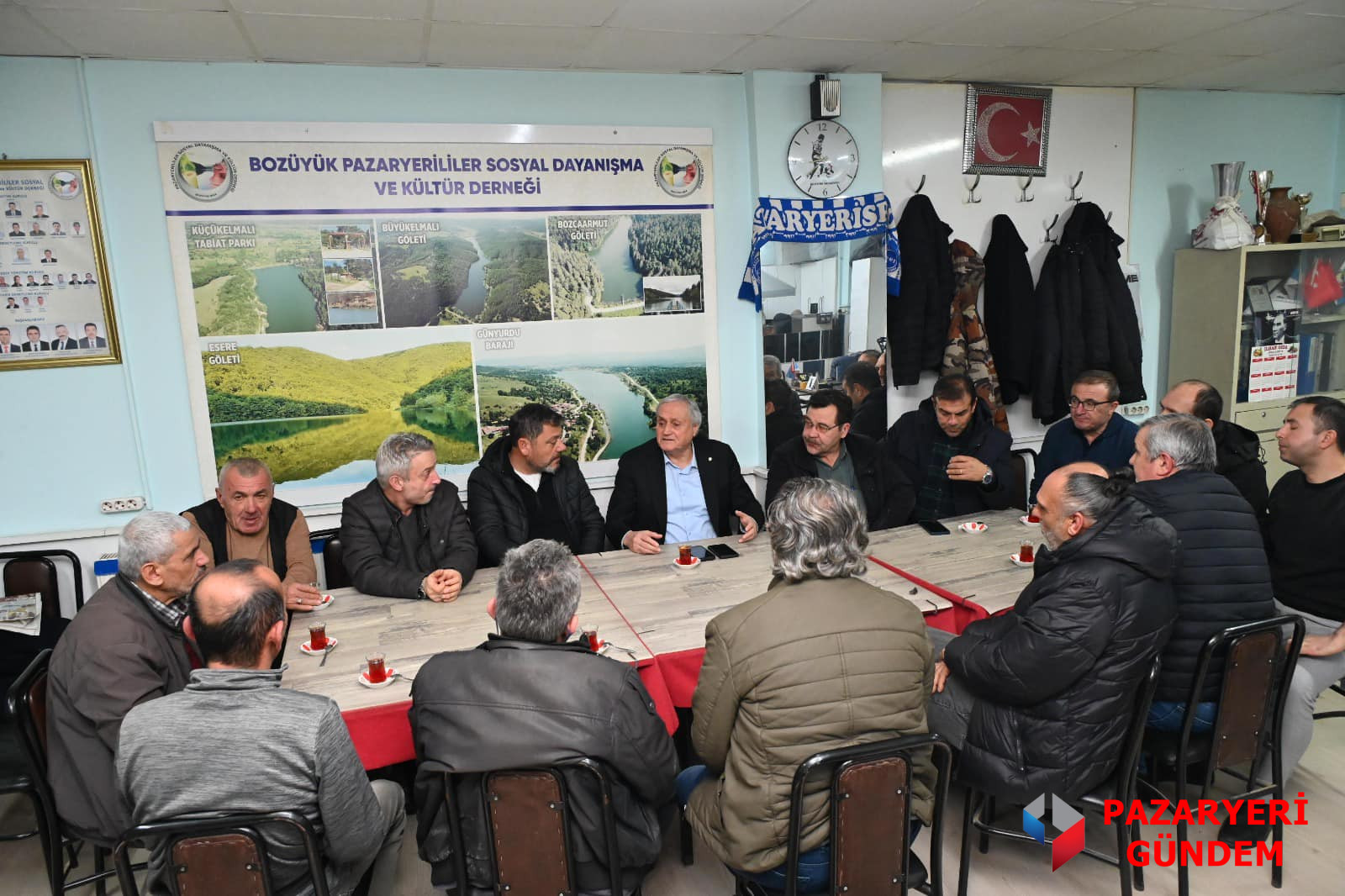 Mehmet Talat Bakkalcıoğlu’ndan Pazaryerililere Anlamlı Ziyaret