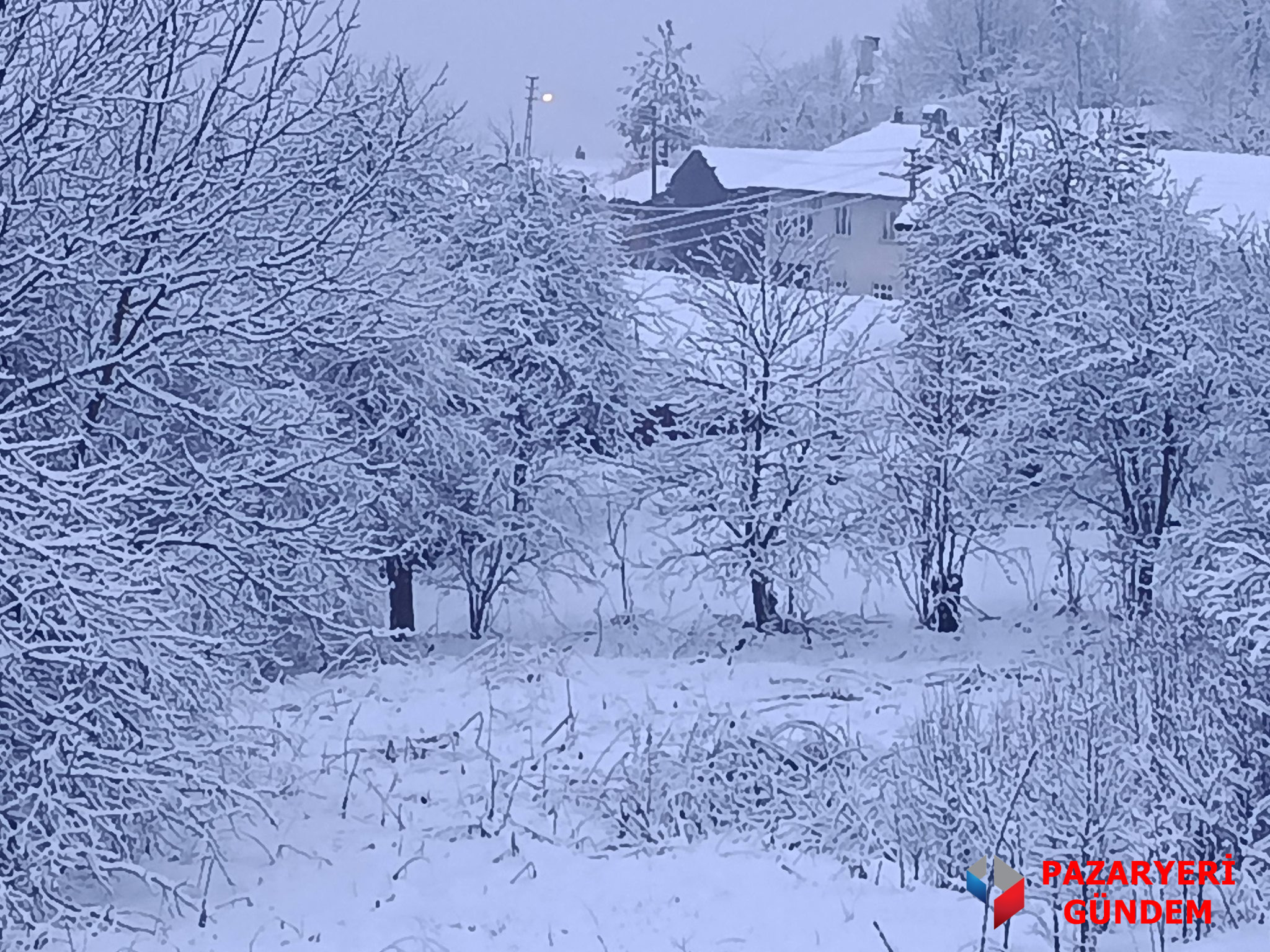 Pazaryeri Bayram Sabahına Beyaz Örtüyle Uyandı!