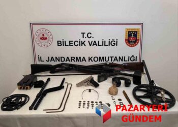 Bilecik’te Anadolu Mirası” Operasyonu: Tarihi Eserler ve Silahlar Ele Geçirildi