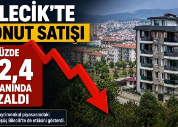 KONUT SATIŞI YÜZDE 42,4 ORANINDA AZALDI