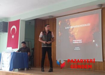 Pazaryeri’nde Orman Yangınlarına Karşı Alarm: Muhtarlara Hayati Bilgilendirme