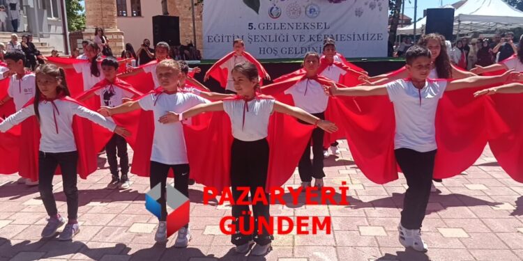 Pazaryeri’nde Eğitim Şenliği Coşkusu: Öğrencilerden Muhteşem Gösteriler