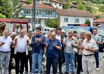 Karaköy’de sel ve taşkınlara karşı yapılan kanal hizmete alındı